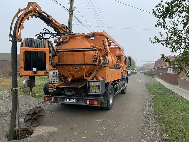 Desfundare canalizare Targu Mures